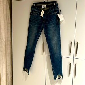 Current / Elliott Cropped Skinny Jeans with original tags